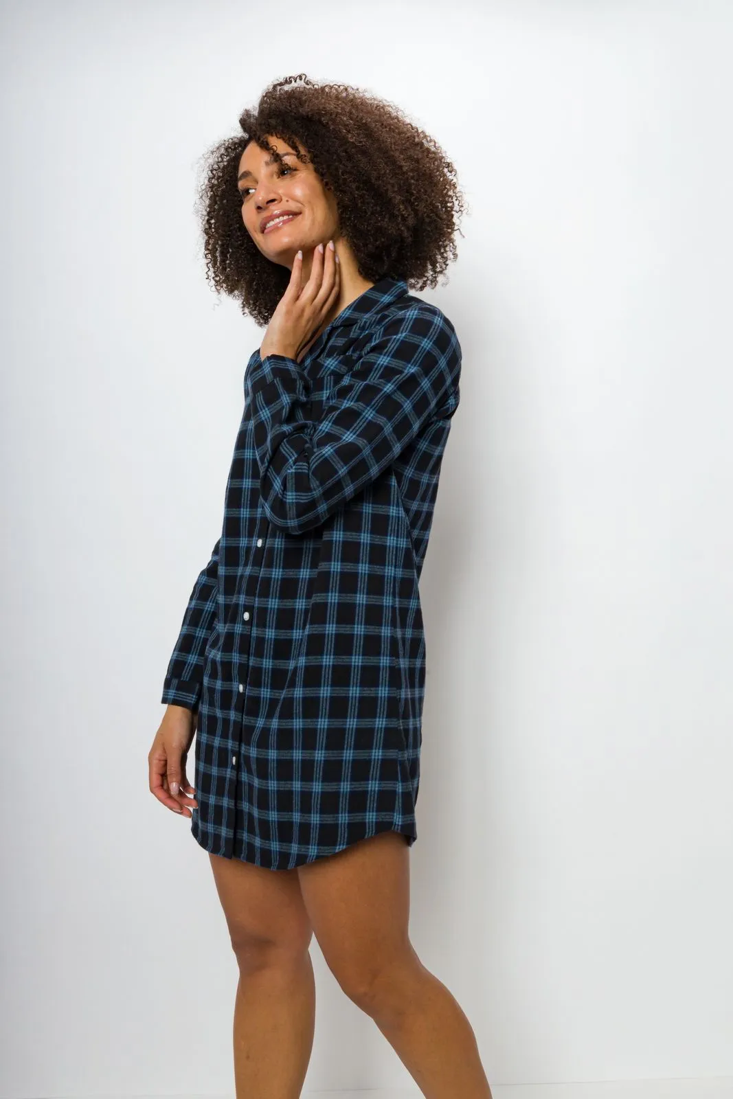Lucy | Women's Flannel Sleep Shirt