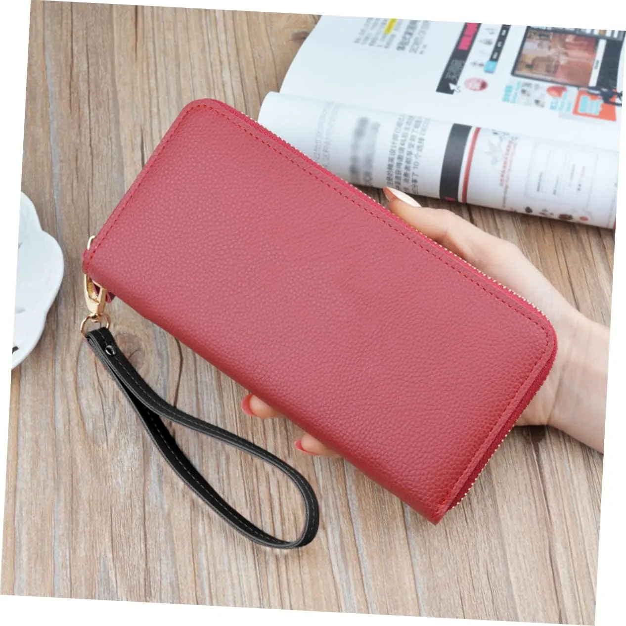 Lurrose 20 PCS Leather Wrist Strap wristlet strap for wallet wrist lanyard for keys key lanyard wrist straps key