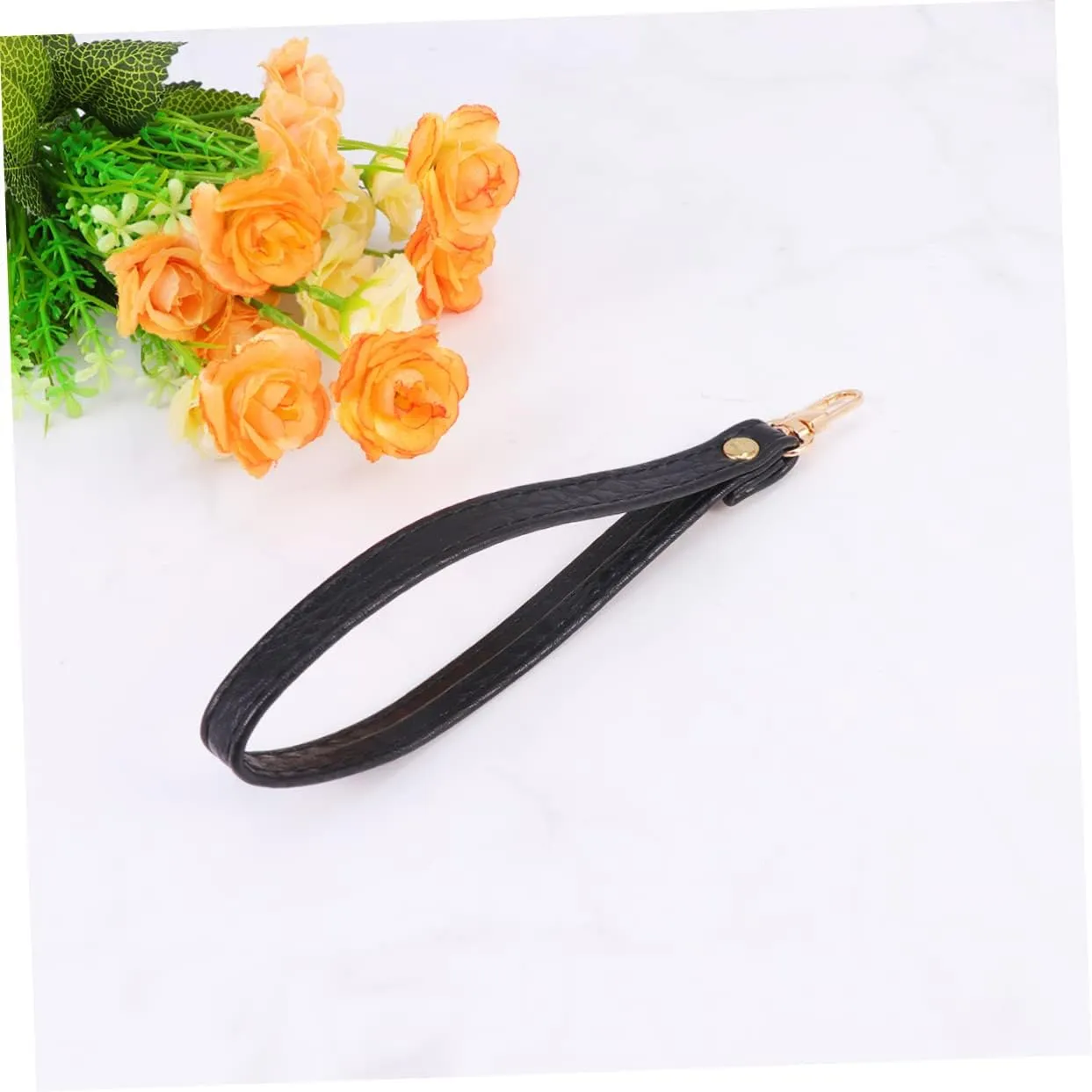 Lurrose 20 PCS Leather Wrist Strap wristlet strap for wallet wrist lanyard for keys key lanyard wrist straps key