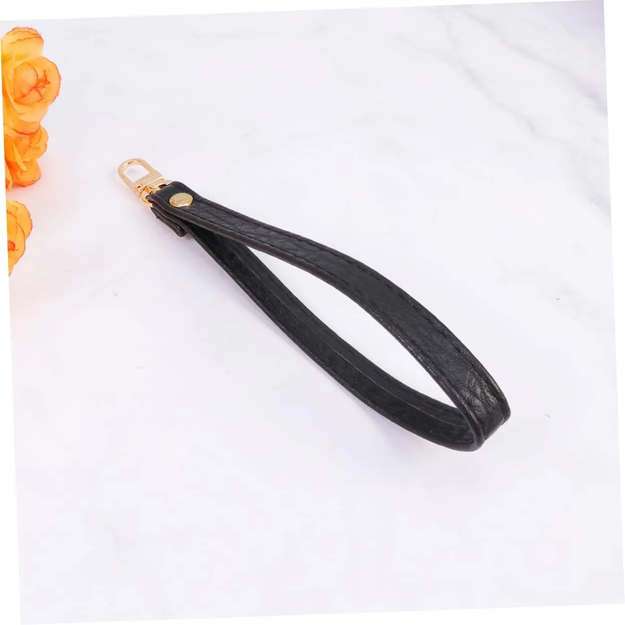 Lurrose 20 PCS Leather Wrist Strap wristlet strap for wallet wrist lanyard for keys key lanyard wrist straps key