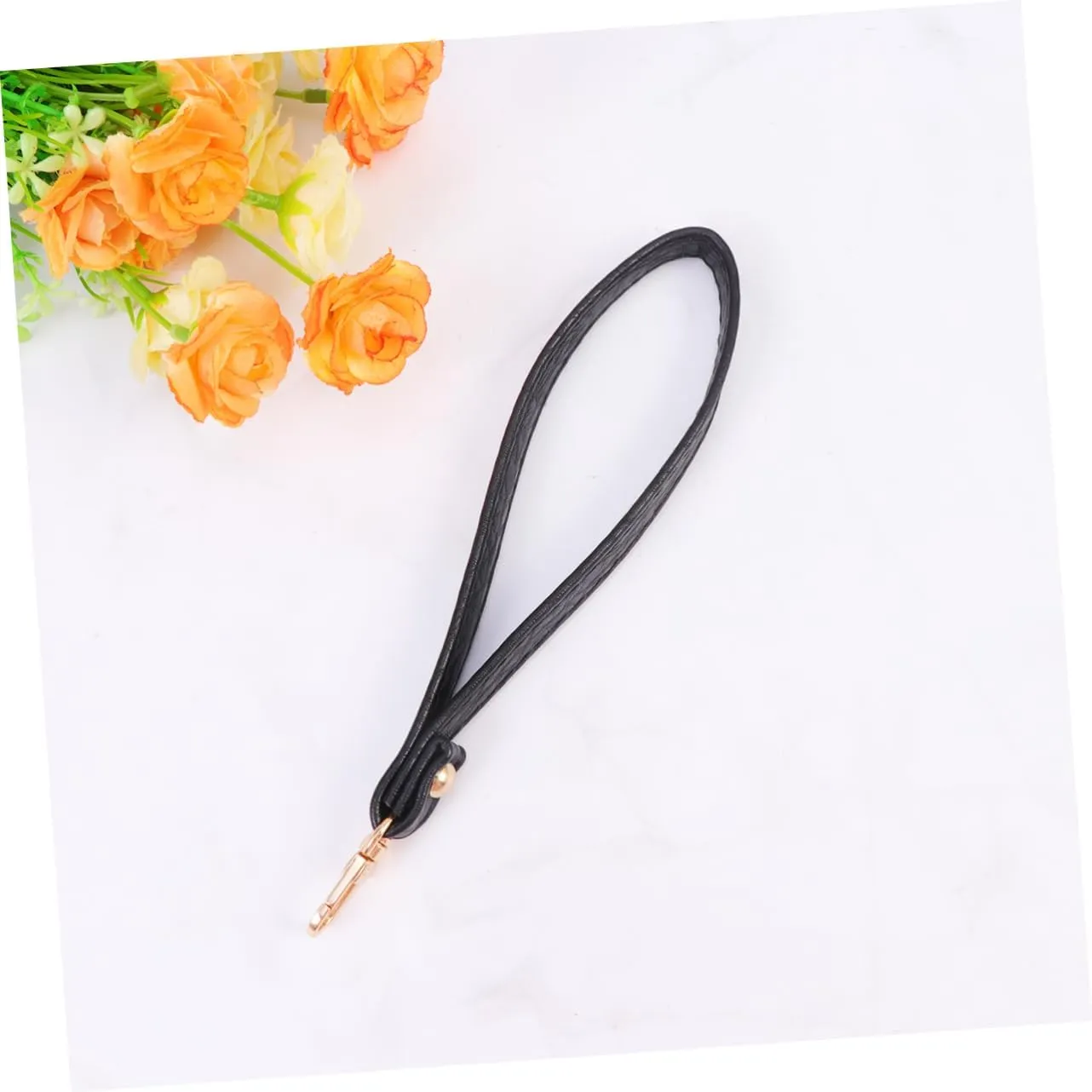 Lurrose 20 PCS Leather Wrist Strap wristlet strap for wallet wrist lanyard for keys key lanyard wrist straps key