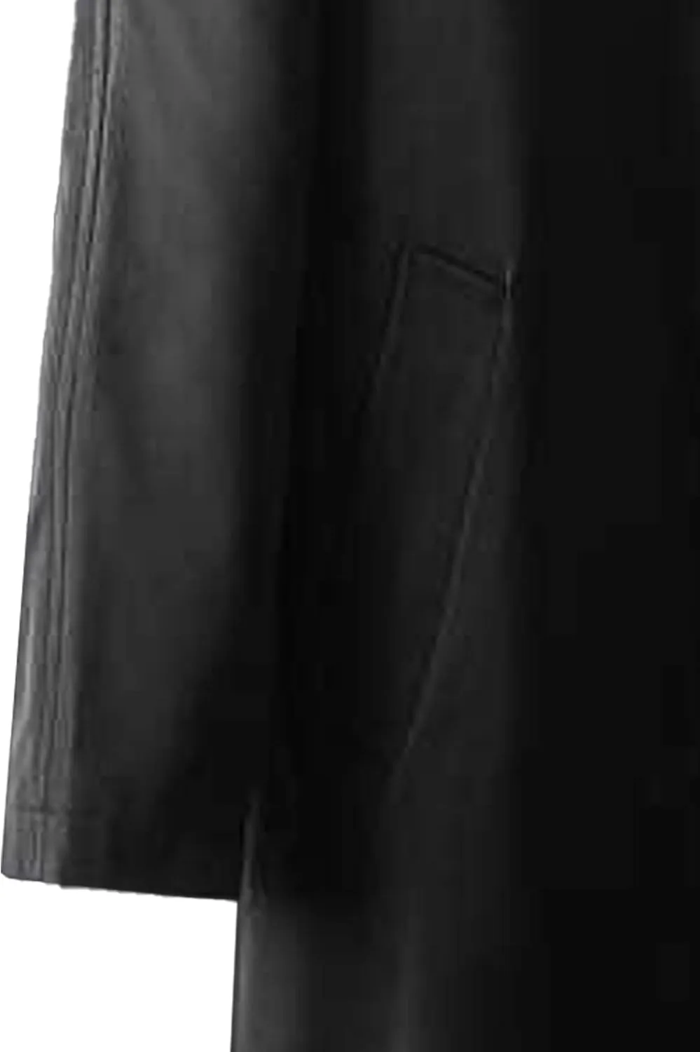 Maiyifu-GJ Mens Windbreaker Lapel Trench Coat Spring Fall Windproof Overcoat Casual Slim fit Single Breasted Long Jacket