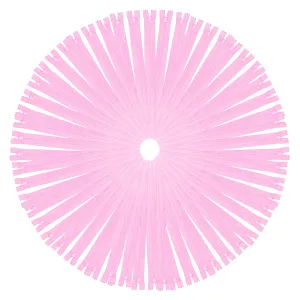 Mandala Crafts Pink Hidden Zippers - Pink Invisible Zippers Zippers - Zippers for Sewing Crafts - #3 Sewing Zippers Bulk Pink Zipper Supplies