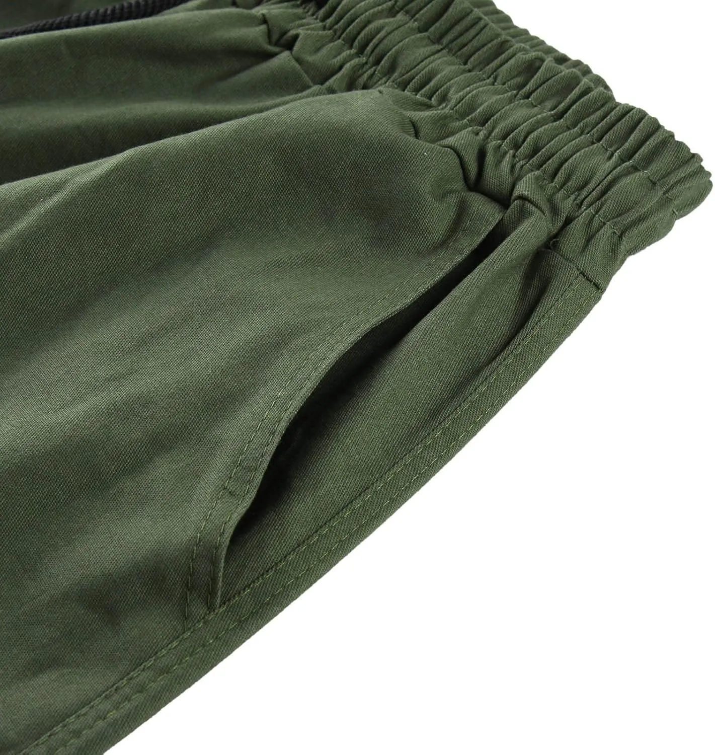 Men Pants Casual Fashion Jogger Active Wear Sweatpants Straight Leg Cargo Combat Pant