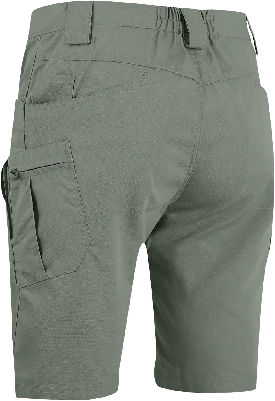 Men's 4th of July Cargo Shorts Patriotic Tactical Shorts Zipper Pockets Hiking Shorts Stretchy Waist Pants
