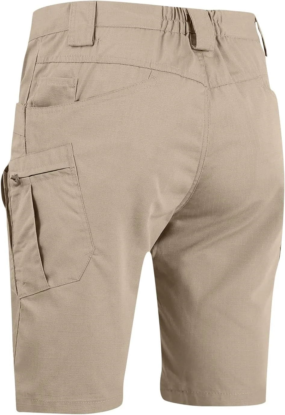 Men's 4th of July Cargo Shorts Patriotic Tactical Shorts Zipper Pockets Hiking Shorts Stretchy Waist Pants