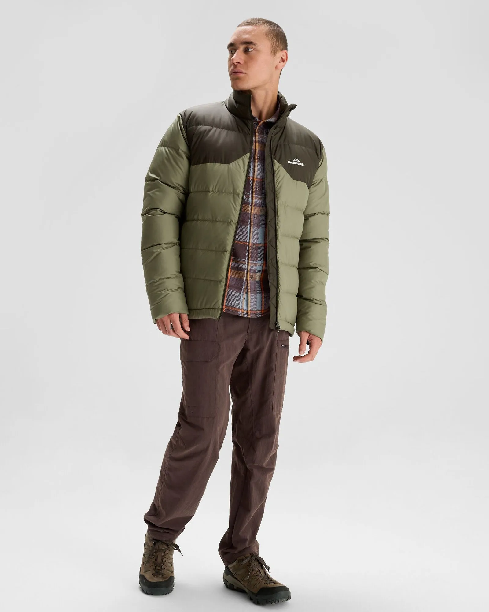 Men's Epiq Down Jacket - Beech/Dark Moss