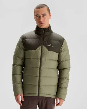 Men's Epiq Down Jacket - Beech/Dark Moss