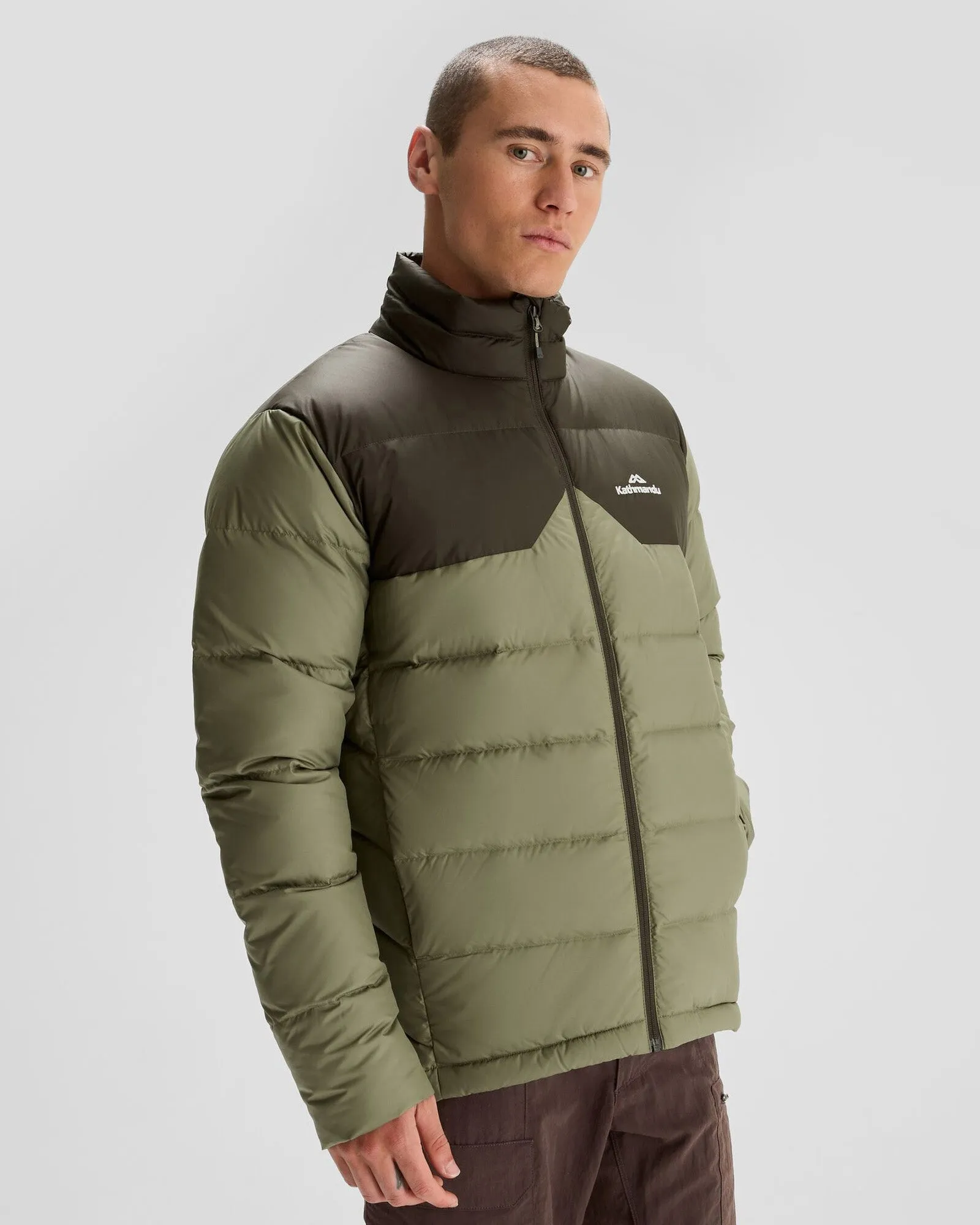 Men's Epiq Down Jacket - Beech/Dark Moss