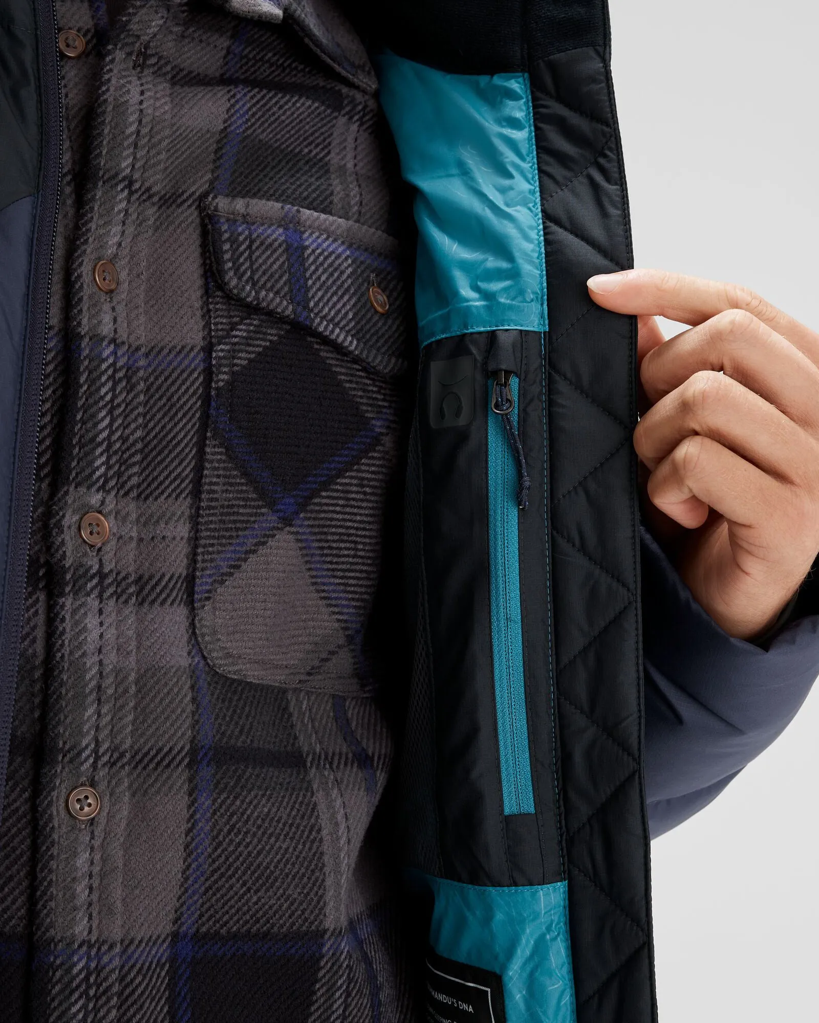 Men's Epiq Down Jacket - Dark Horizon/Meteor
