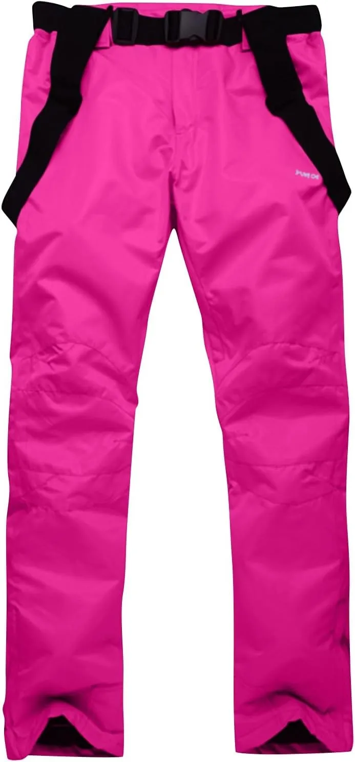 Men's Snow Pants Waterproof Ski Pants Windproof Snowboard Bibs Warm Winter Outdoor Cargo Pants Baggy Trousers