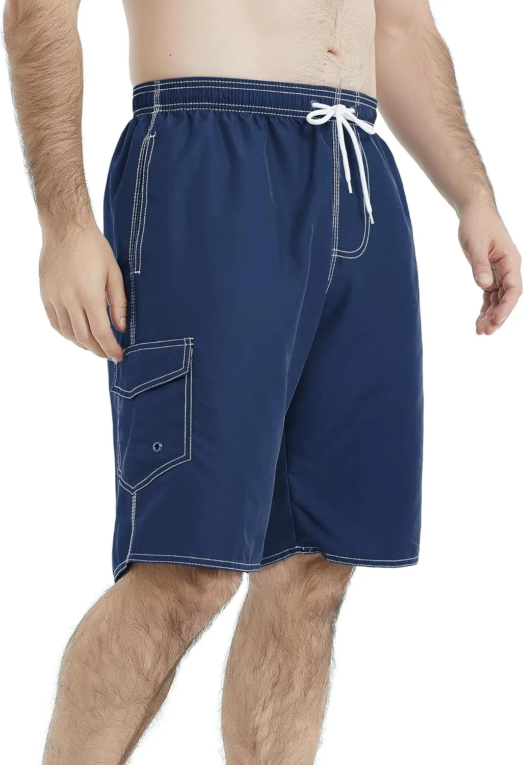 Mens Swim Trunks Swim Shorts Swimwear Swimsuit Beach Shorts Bathing Suits Quick Dry Waterproof