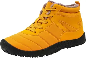 Mens Work Boots Wide Width Hiking Sneakers Shoes with Hook Loop Women's Working Shoes Slip On Waterproof Outdoor Shoes Lightweight Hike Grounded Footwear