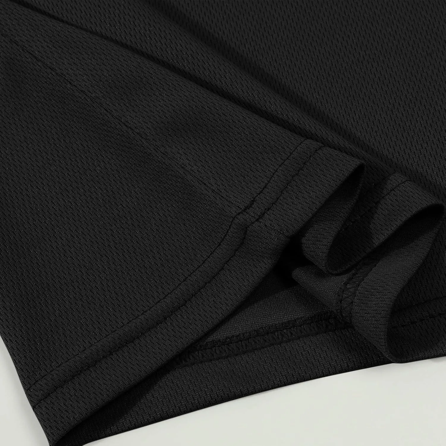 Mesh Workout Athletic Shirt for Men Crewneck Gym Shirts Quick Dry Athletic Short Sleeve T-Shirt Moisture Wicking Tops