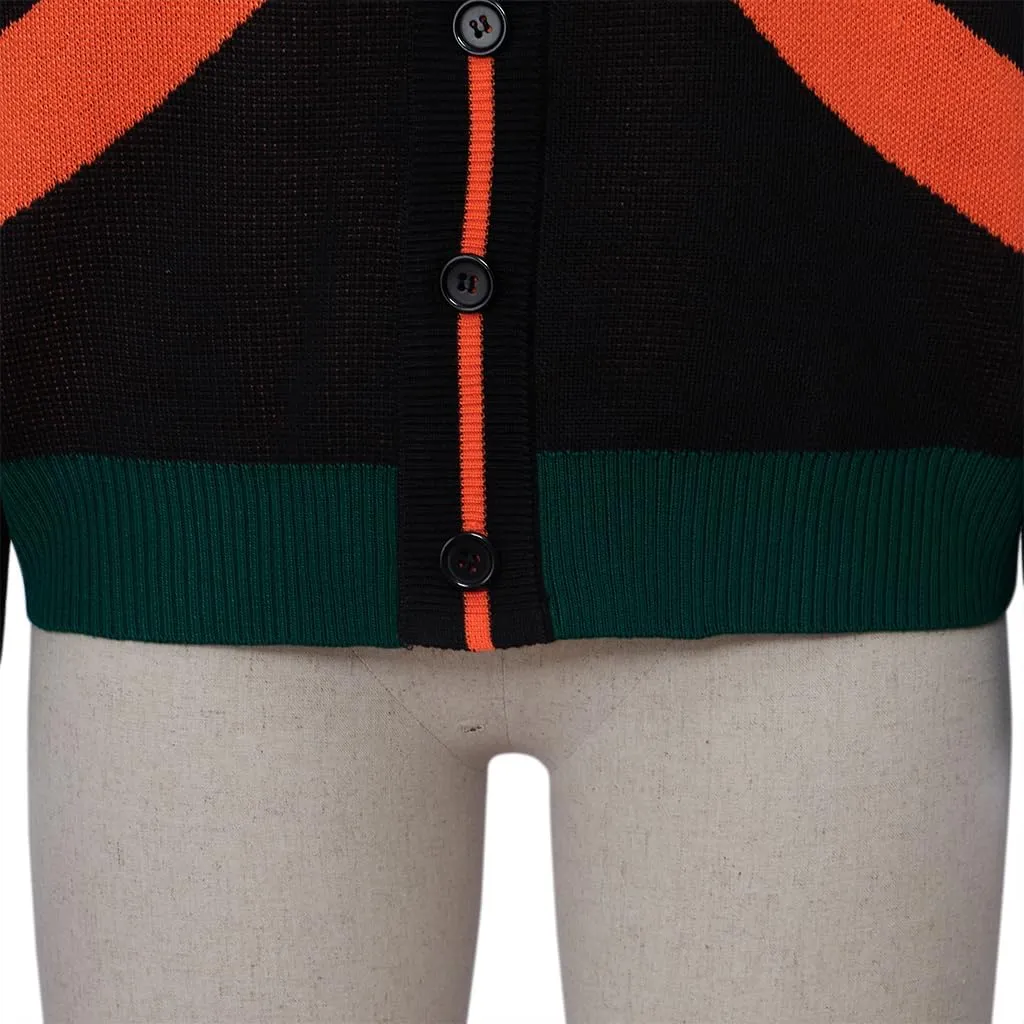 Midoriya Izuku Cardigan Knitted Sweater for My Hero Katsuki Cosplay Costume Jacket Sweater