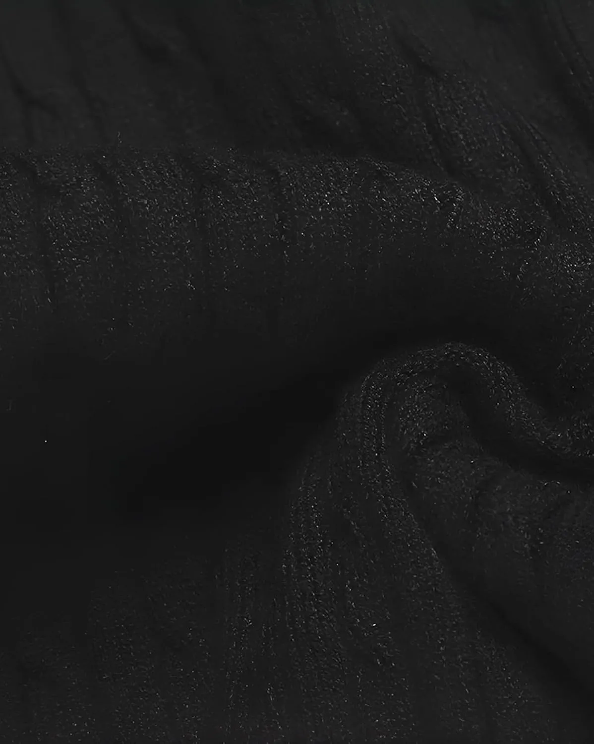 nine bull Mens Slim Fit Turtleneck Sweater Cable Knit Thermal Pullover Sweater