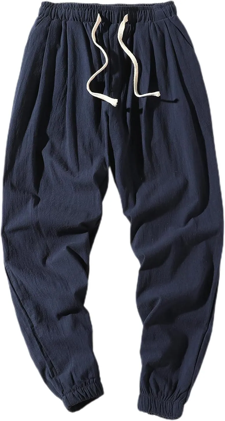 Ninja Pants Harem Men Long Shorts Summer Beach Hippie Trousers Mens Boho Yoga Japanese Unisex Thai Fisherman
