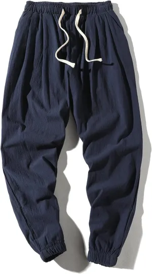 Ninja Pants Harem Men Long Shorts Summer Beach Hippie Trousers Mens Boho Yoga Japanese Unisex Thai Fisherman