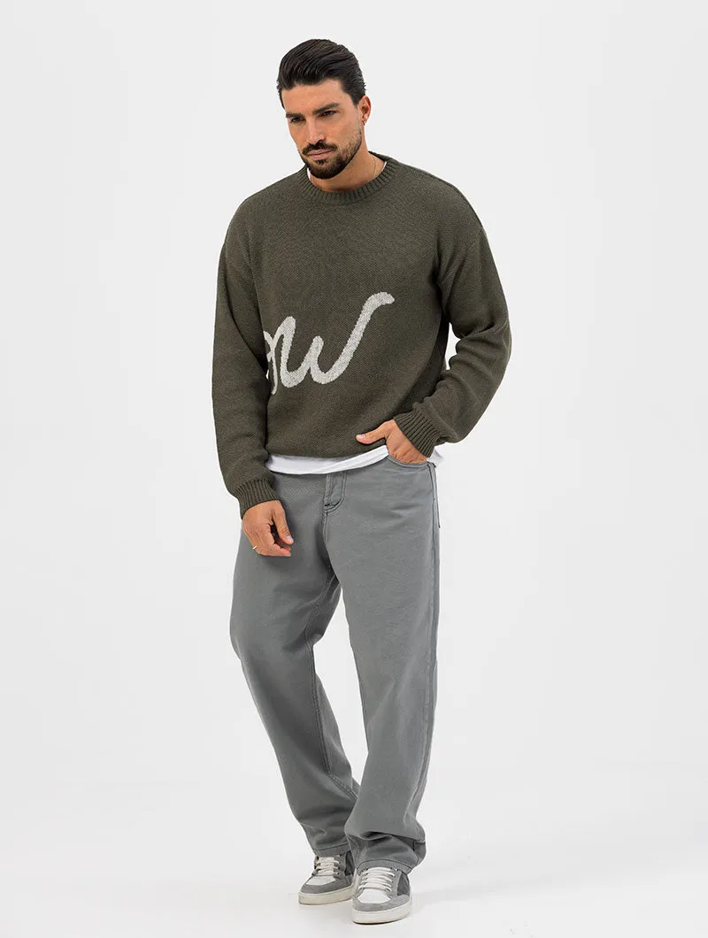 NOHOW SWEATER IN GREEN