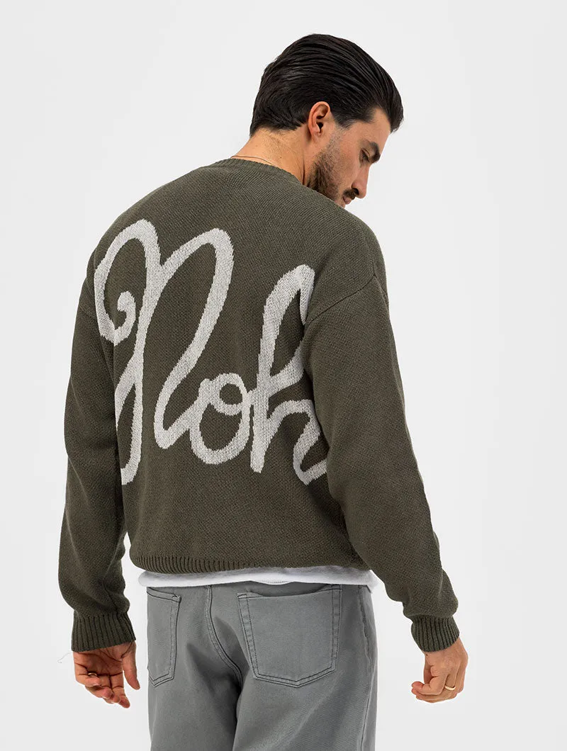 NOHOW SWEATER IN GREEN