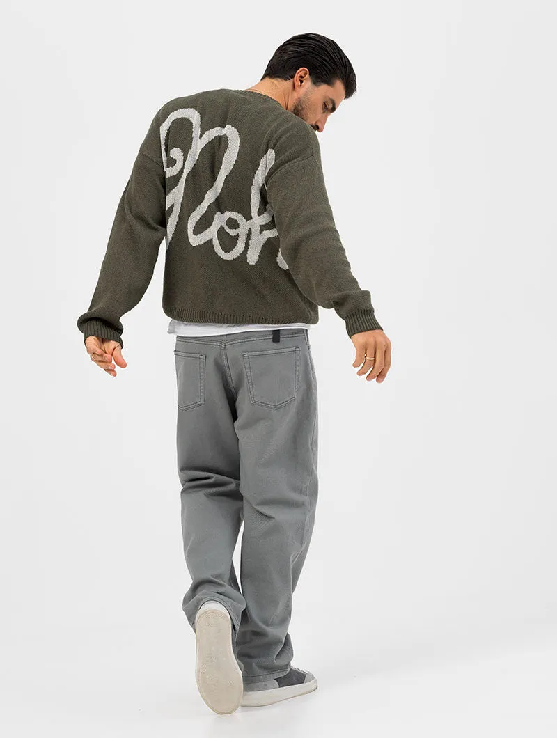 NOHOW SWEATER IN GREEN