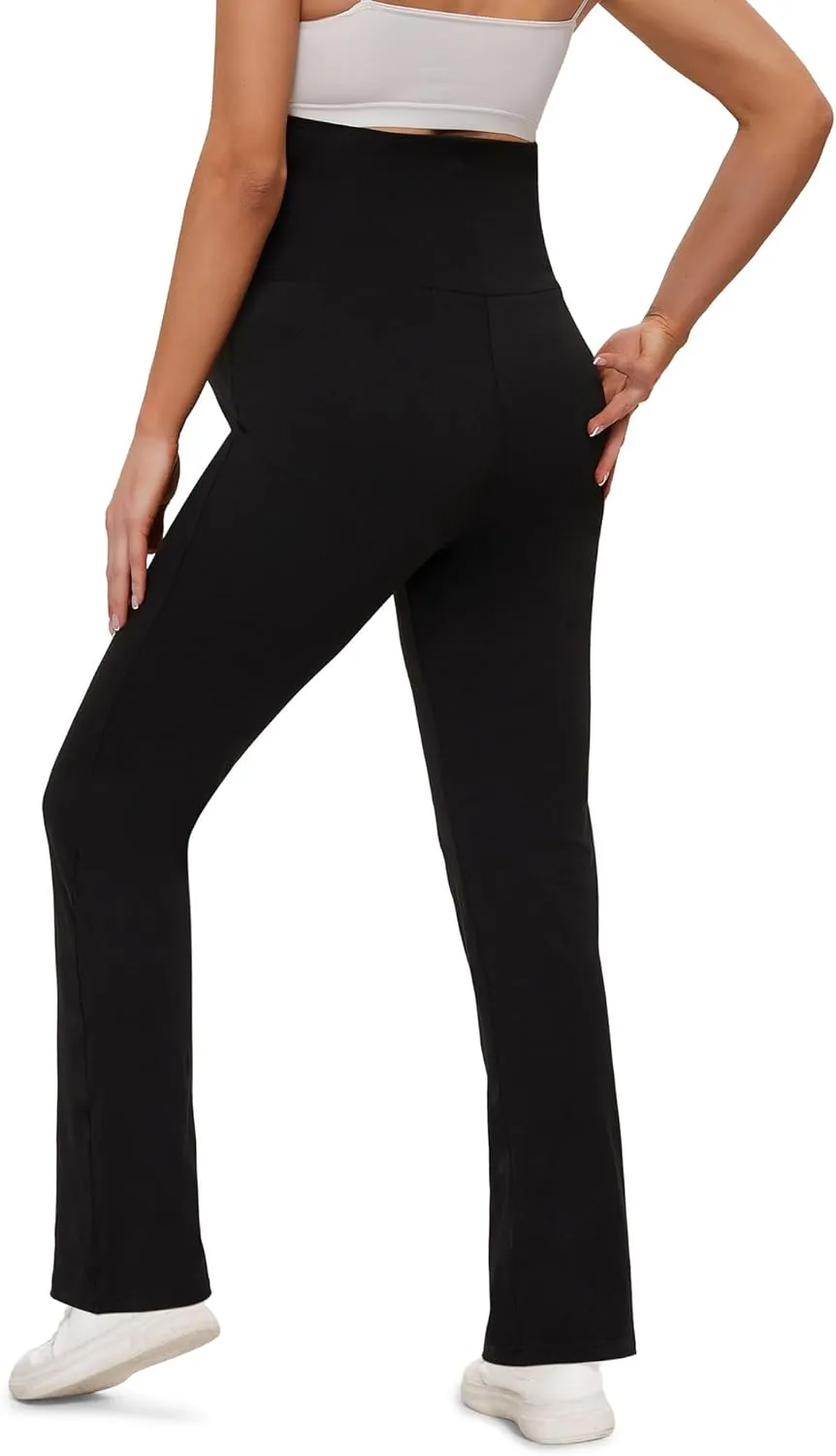 Peauty Maternity Yoga Leggings for Women High Waist Pregnancy Active Pants Lounge & Workout