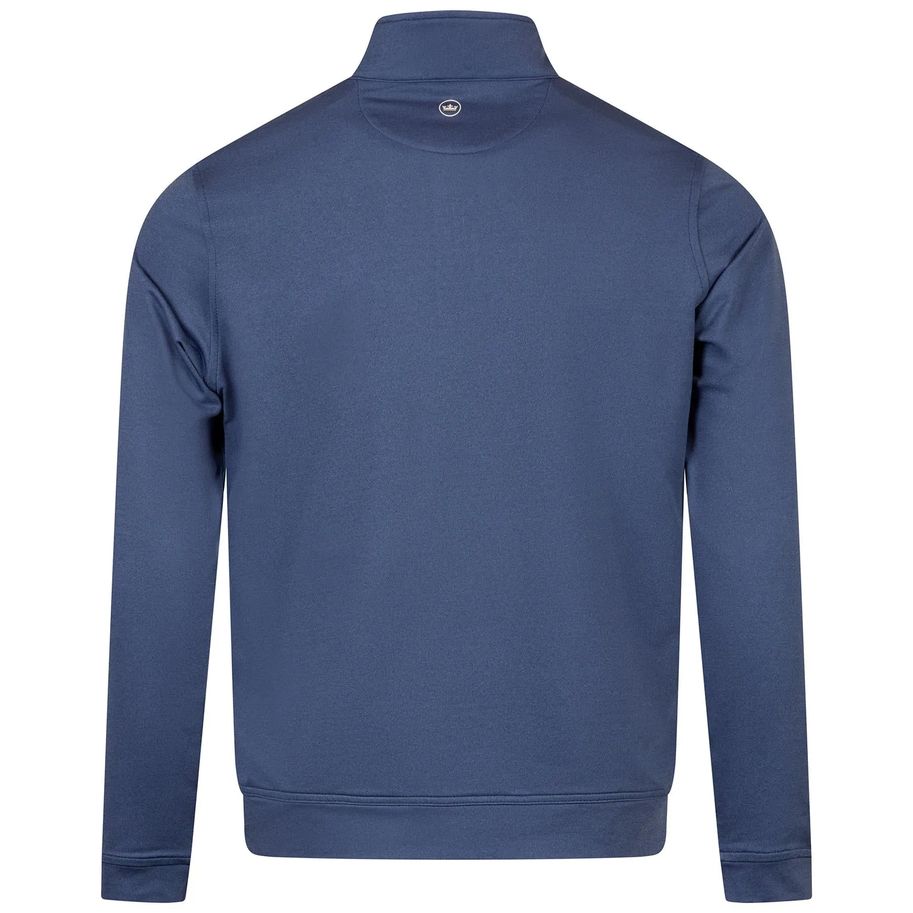 Perth Melange Performance Quarter Zip Sport Navy - AW24