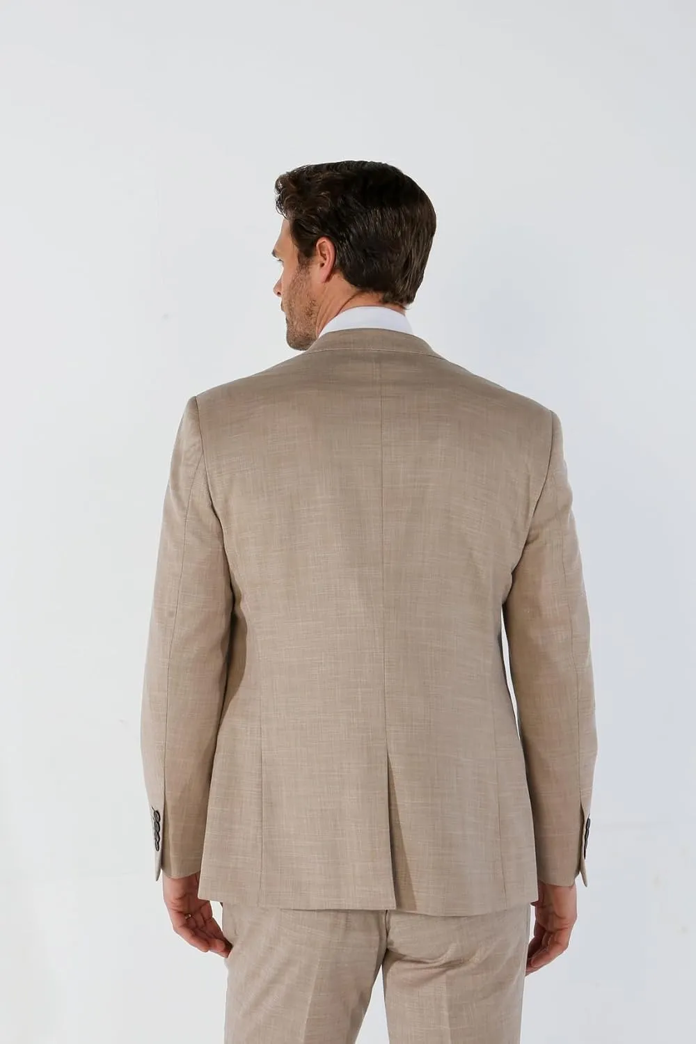 Premium Men's 3 Piece Plaid Suit, Sold Separately Set for Weddings Business and Special Events