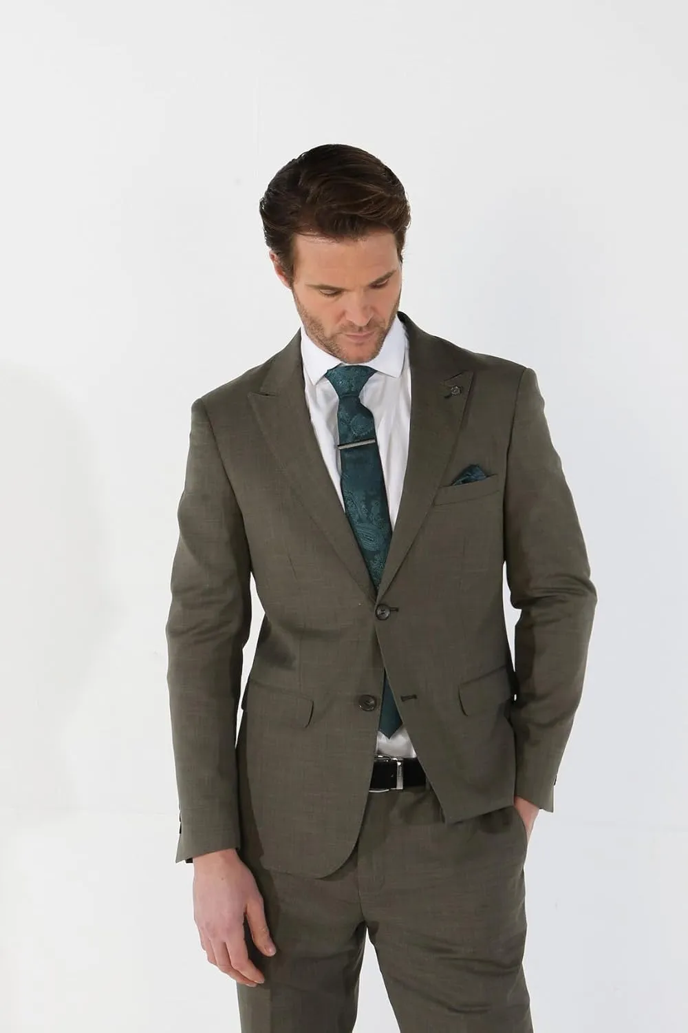 Premium Men's 3 Piece Plaid Suit, Sold Separately Set for Weddings Business and Special Events