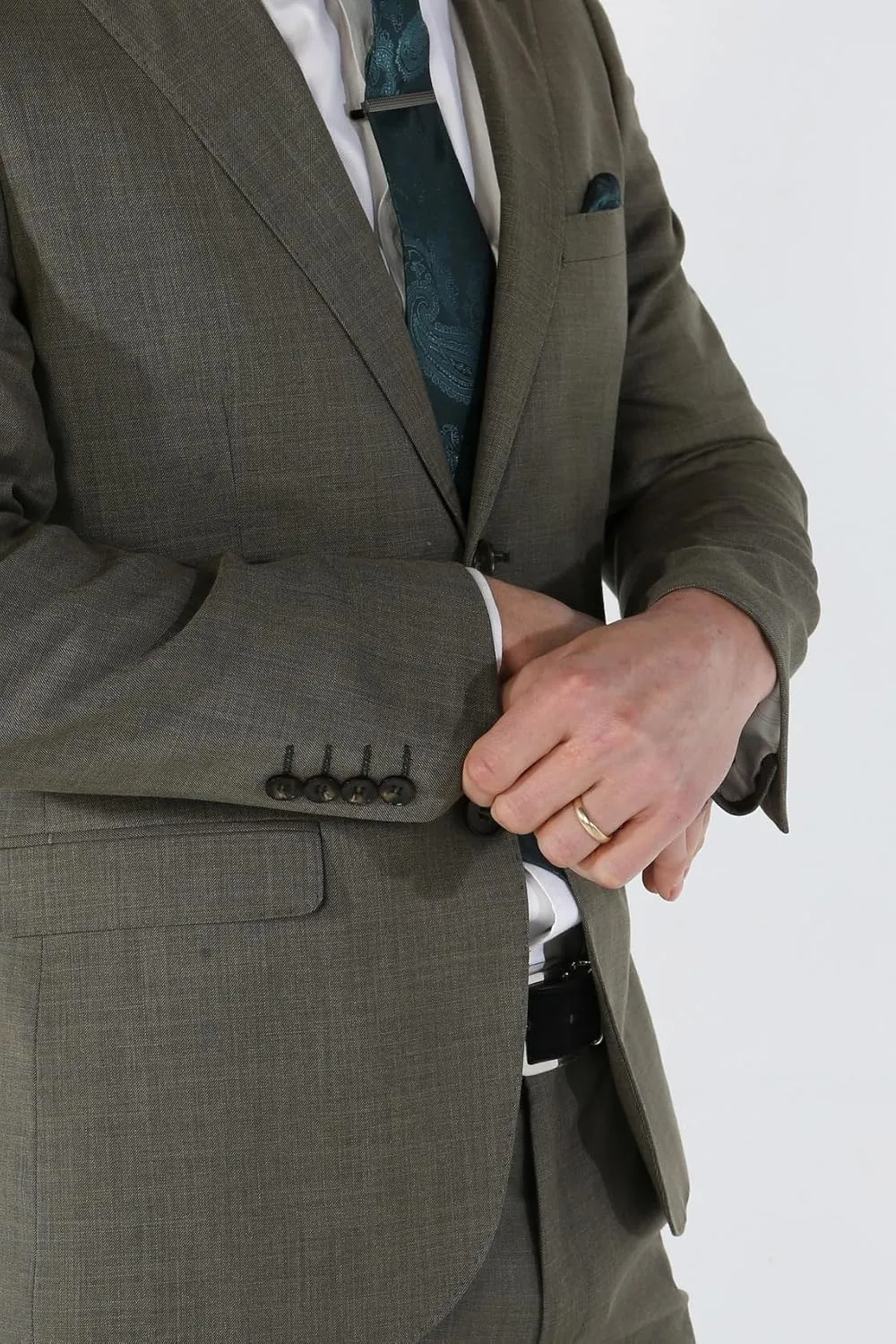 Premium Men's 3 Piece Plaid Suit, Sold Separately Set for Weddings Business and Special Events