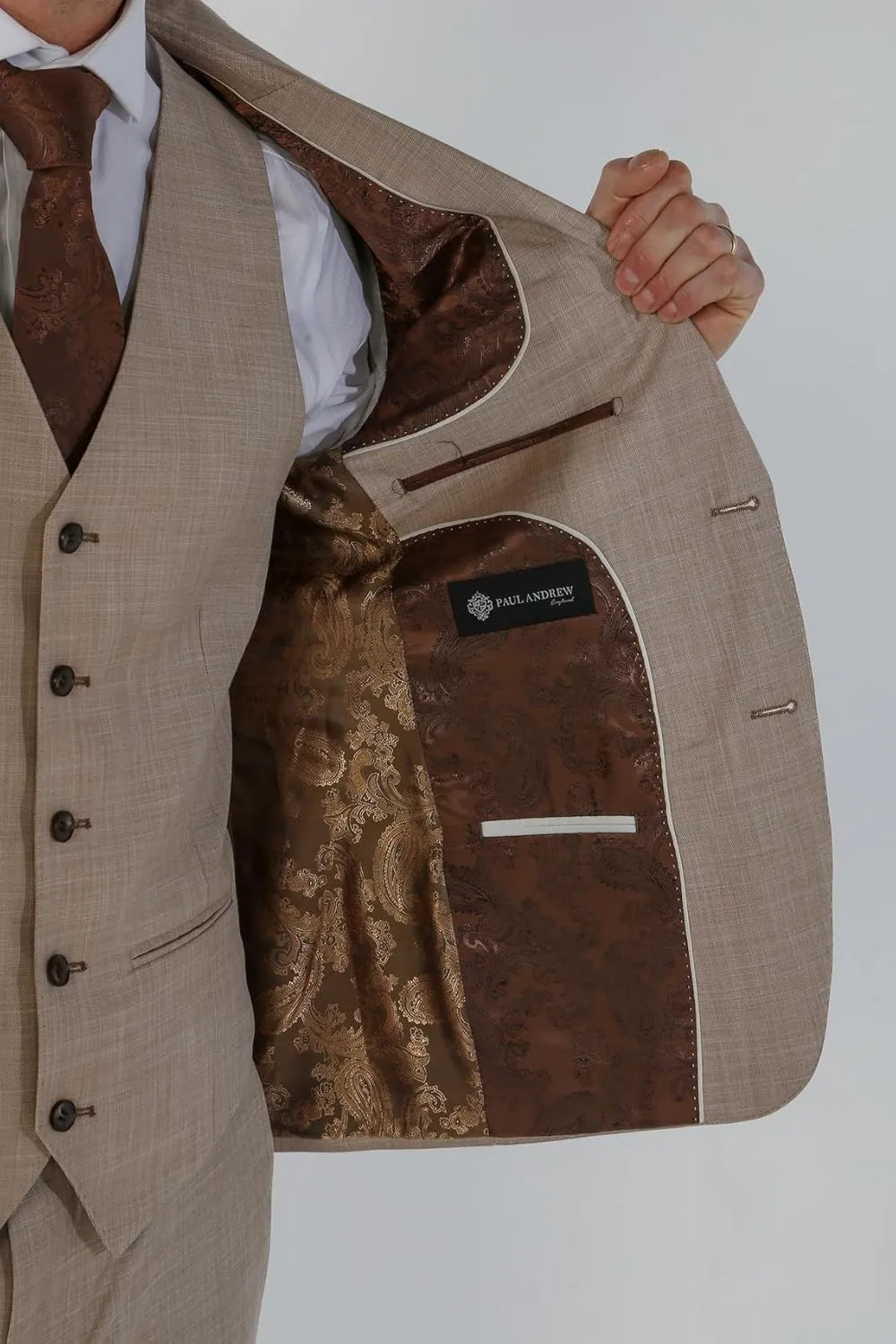 Premium Men's 3 Piece Plaid Suit, Sold Separately Set for Weddings Business and Special Events