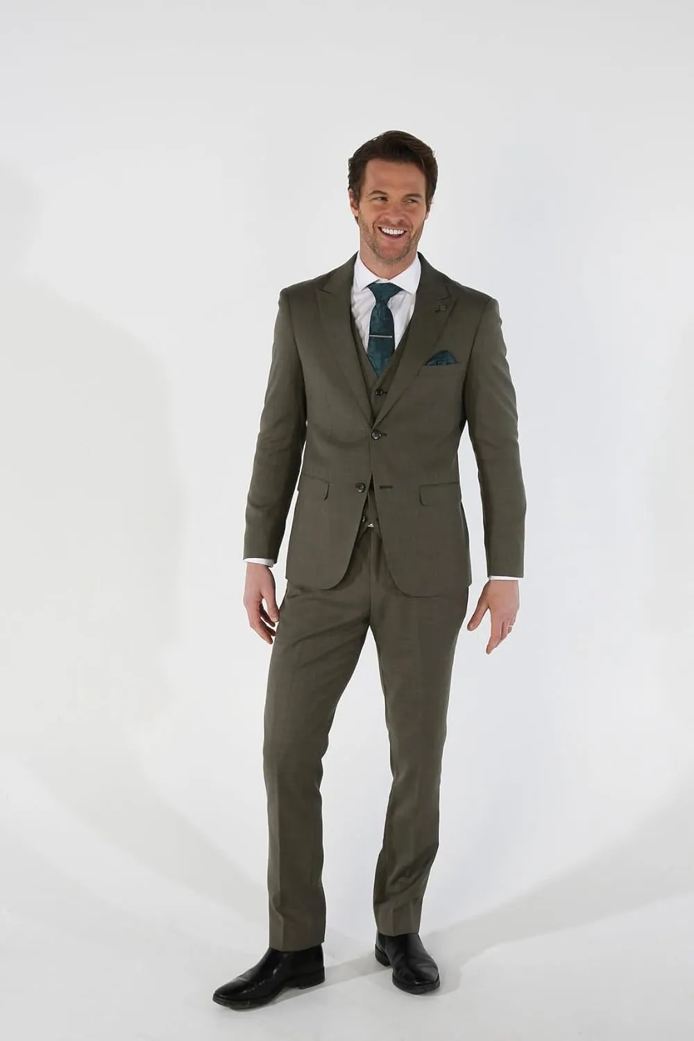 Premium Men's 3 Piece Plaid Suit, Sold Separately Set for Weddings Business and Special Events
