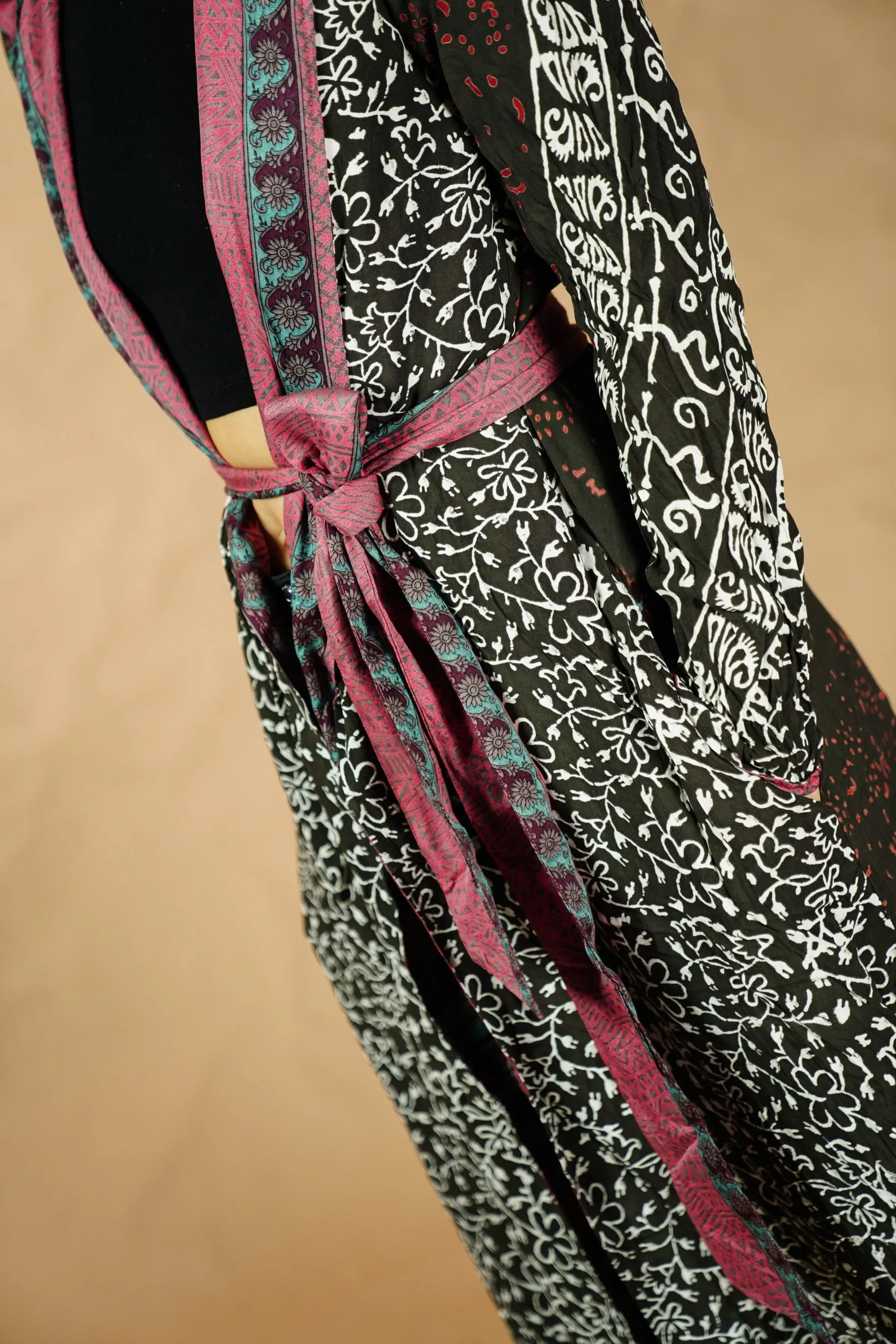 Reversible Jacket ‘Isa’ • XS-S • long • cotton lining