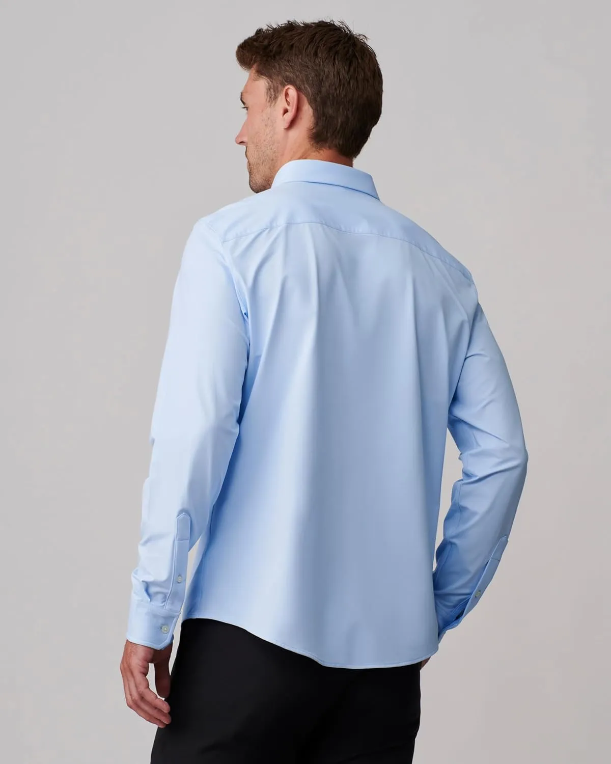 Rhone Men's Commuter Shirt, Performance Dress Shirts for Men, Machine Washable, Wrinkle Resistant, Slim Fit Button Down Shirt