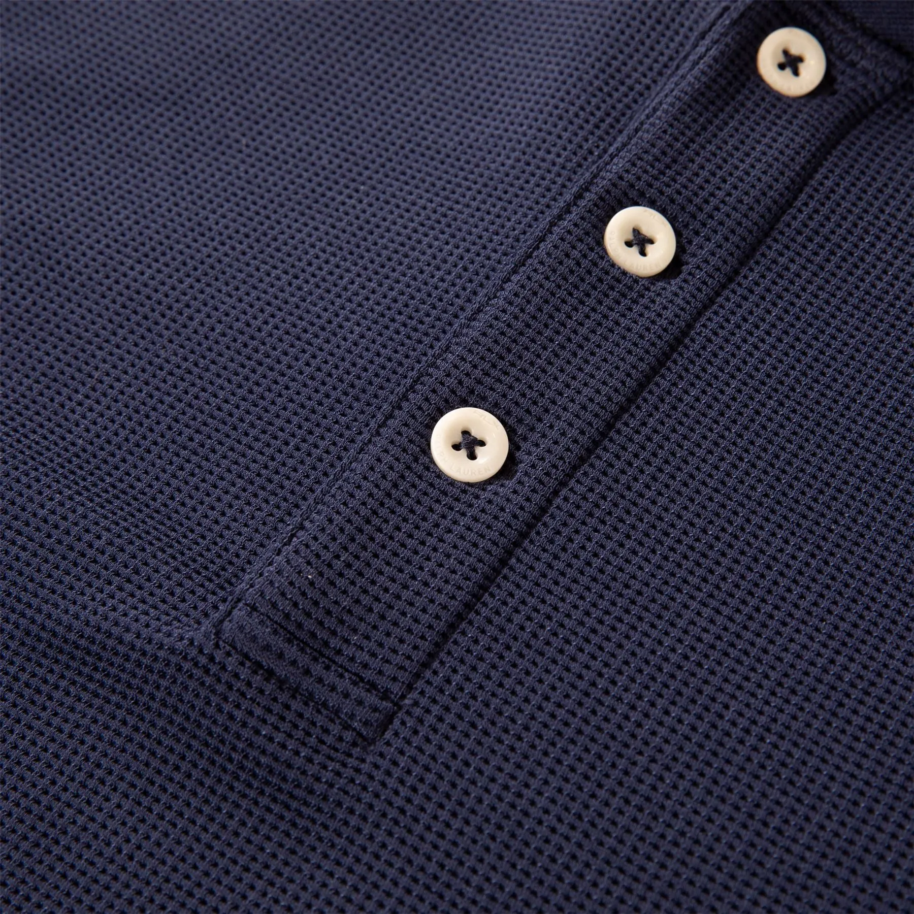 RLX Tech Waffle Henley Pullover Refined Navy - AW24