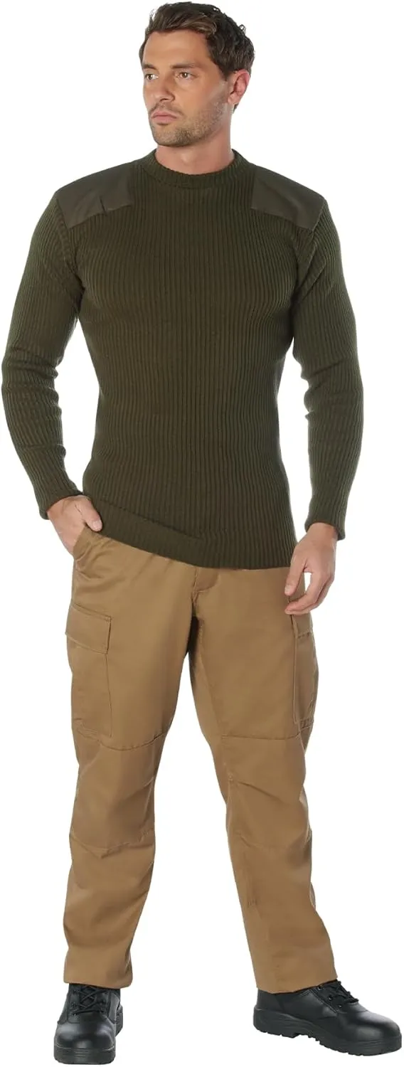 Rothco Acrylic Commando Sweater GI Style Military Sweater