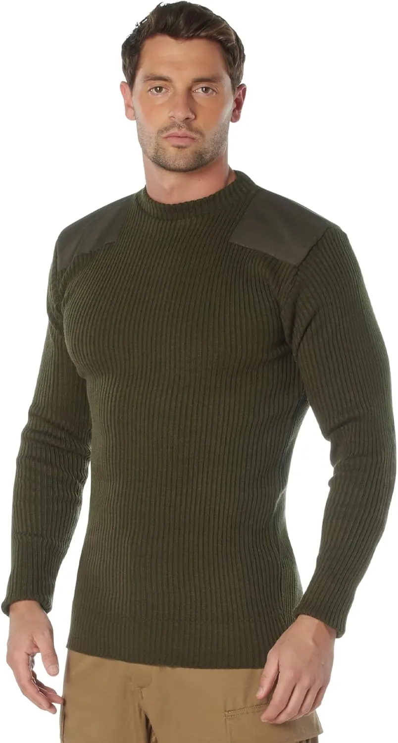 Rothco Acrylic Commando Sweater GI Style Military Sweater