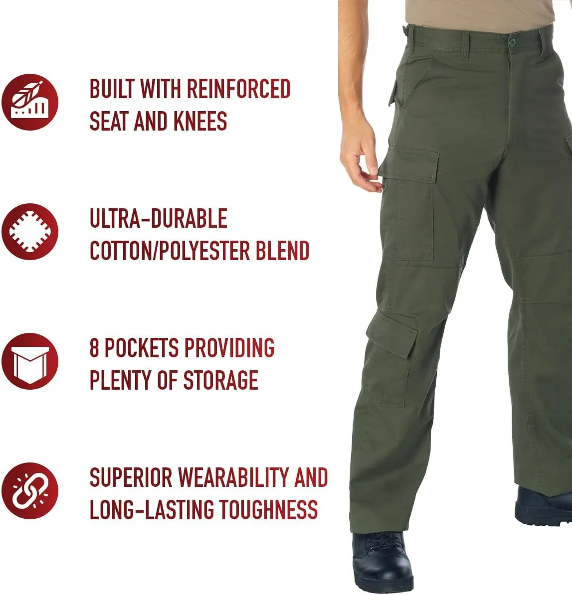 Rothco Vintage Paratrooper Fatigue Pants Vintage Cargo Pants Camouflage Pants
