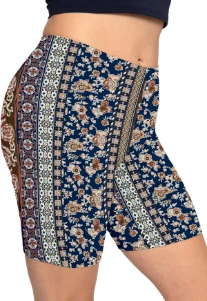 STRETCH IS COMFORT Biker Shorts for Women | Women's Athletic Workout Shorts | Cotton | Small - 5X