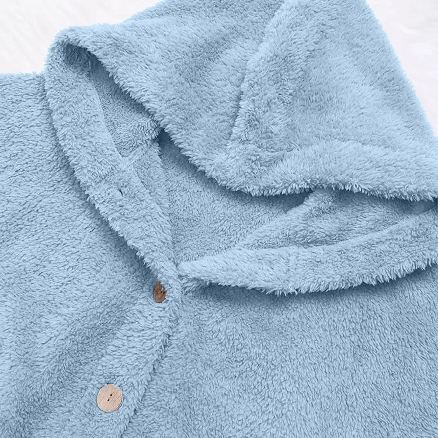 TARIENDY Bed Jackets for Women Women's Soft Fleece Lined Jackets Long Sleeve Coats Button Down Cozy Outerwear 2025 Winter