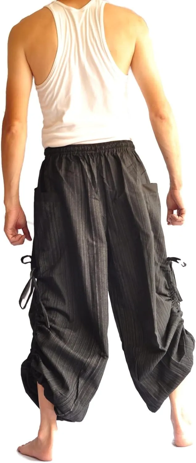 Thai Pants, Hakama Pants, Harem Pants Men, Thai Fisherman Pants, Japanese Pants, Harem Pants