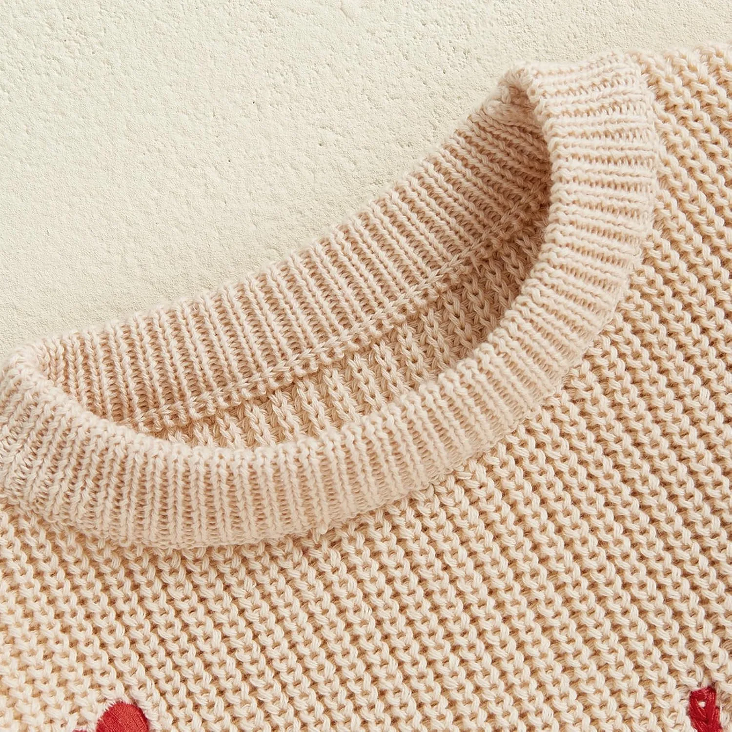 Toddler Baby Boy Girl Heart Knit Sweater Kids Infant Newborn Outfit