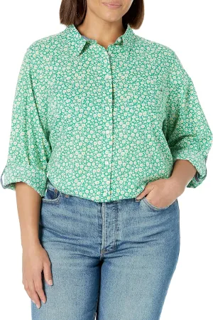 Tommy Hilfiger Women's Roll Tab Shirt