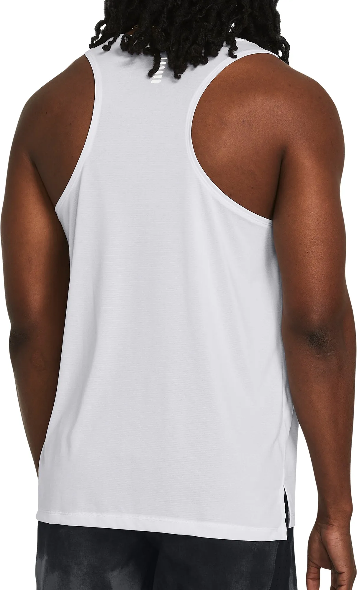 Under Armour Launch Mens Running Vest - White