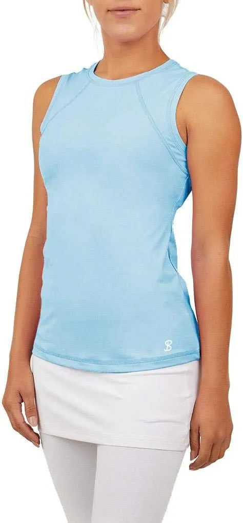 UV Colors Womens Sleeveless Tennis Shirt