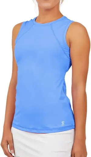 UV Colors Womens Sleeveless Tennis Shirt
