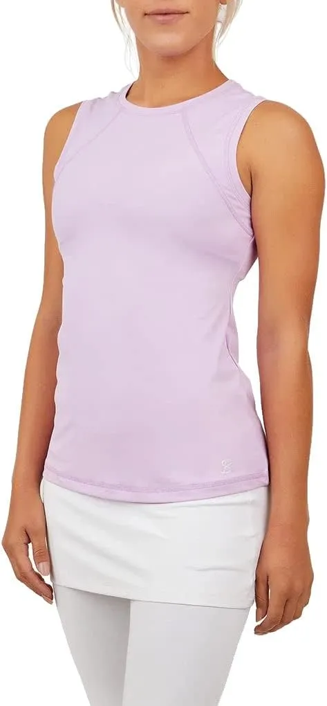 UV Colors Womens Sleeveless Tennis Shirt