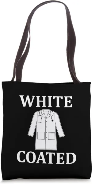 White Coated Medical Students White Coat Ceremony New Doctor Tote Bag