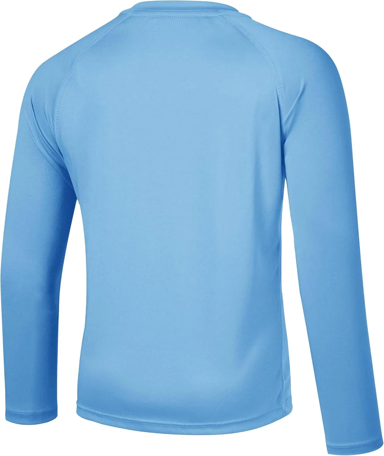 Willit Boy's UPF 50  Sun Protection Shirt Long Sleeve Rash Guard Swim Shirts Youth SPF Fishing Quick Dry Shirt