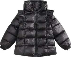Winter Down Coats for Kids Baby Warm Cotton Hooded Padded Jacket Infant Snowsuit Outerwear